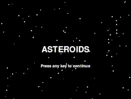  asteroids video